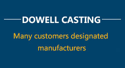 Many customers designated
 manufacturers